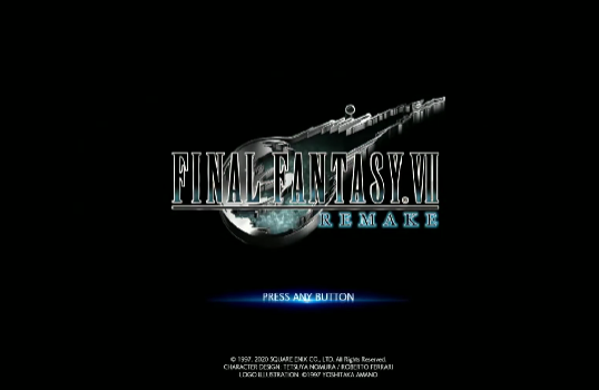 FF7Rのプレイ画面画像